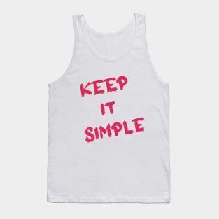 Keep It Simple Tank Top